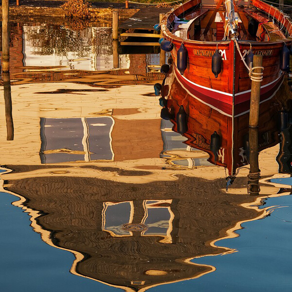 Boot auf dem Steinhuder Meer